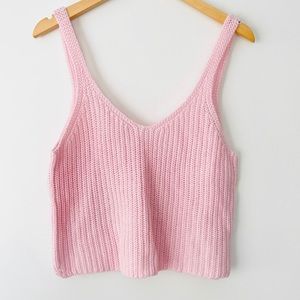 NWOT American apparel knitted crop tank